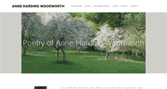 Desktop Screenshot of annehardingwoodworth.com
